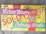 ct-120805-04 Mickey Mouse Club / Whitman 50's 12 Coloring Books