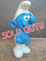 ct-121201-05 Smurf / 80's Rubber doll