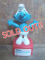 ct-130305-30 Smurf / Helm 80's Push puppet