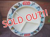 ct-110406-05 STAR WARS / 1977 3 compartment plate