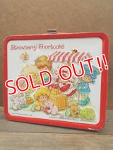 ct-121107-04 Strawberry Shortcake / Araddin 80's Metal Lunchbox