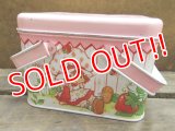 ct-120705-02 Strawberry Shortcake / 80's Tin Lunchbox