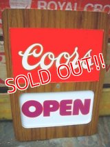 dp-110707-01 Coors / 80's Open・Close Sign