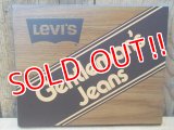 dp-120717-03 Levi's / 70's Gentleman's Jeans Store Display Sign