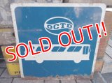 dp-120308-03 OCTD BUS STOP Metal sign