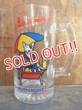 gs-130312-01 BUD LIGHT / Spuds Mackenzie 80's Beer Mug