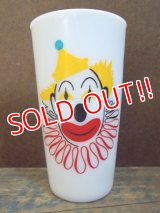 gs-130617-01 Hazel Atlas / 50's-70's Clown Tumbler