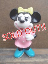 ct-130625-06 Minnie Mouse / 70's Ceramic figure (S)