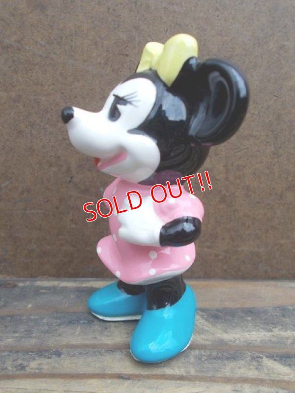 画像2: ct-130625-06 Minnie Mouse / 70's Ceramic figure (S)