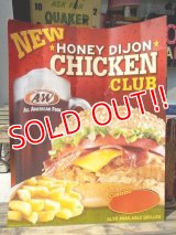 ad-130707-02 A&W / 2006 New Honey Dijon Chicken Club Poster