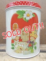 ct-130716-22 Strawberry Shortcake / 80's Tin Canister (S)