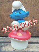 ct-130806-18 Smurf / Talbot Toys 80's Mushroom Musical Box