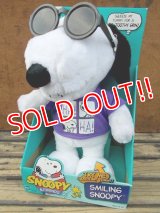 ct-130716-63 Joe Cool / Hasbro 90's Smiling Snoopy Plush doll