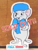 ad-821-24 The Rescuers × FINA / 70's-80's Sticker (D)