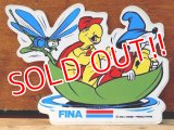 ad-821-22 The Rescuers × FINA / 70's-80's Sticker (B)