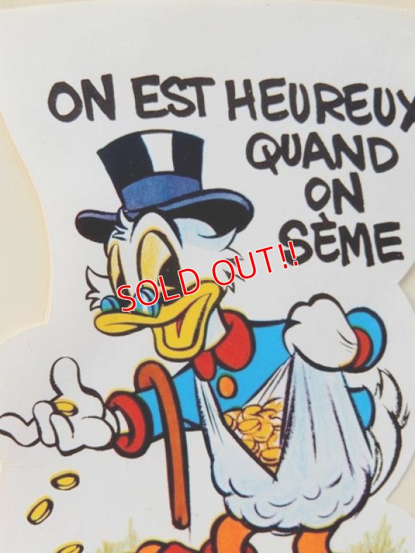 画像2: ad-821-28 Scrooge McDuck / Vintage sticker