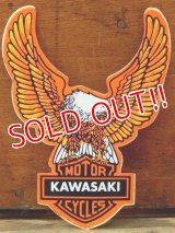 ad-821-33 KAWASAKI /Motor Cycles Sticker