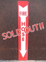 dp-130908-01 FIRE HOSE Plastic sign