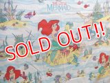 ct-131001-25 Little Mermaid / 90's Flat Sheet (Twin)