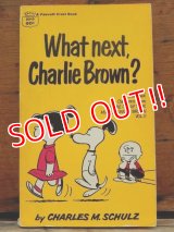 bk-1001-10 PEANUTS / 1968 Comic "Waht Next,Charlie Brown?"