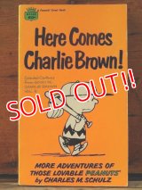 bk-1001-20 PEANUTS / 1960 Comic "Here Comes Charlie Brown!"