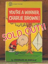 bk-1001-17 PEANUTS / 1968 Comic "YOU'RE WINNER,CHARLIE BROWN!"