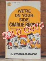 bk-1001-15 PEANUTS / 1968 Comic "WE'RE ON YOUR SIDE,CHARLIE BROWN"