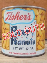 dp-111220-05 Fisher's / Vintage Party Peanuts Tin Can