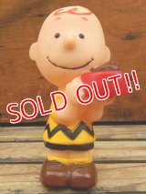 ct-131022-11 Charlie Brown / ConAgra 80's Vinyl Squeak Toy