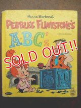 bk-120530-77 Pebbles Flintstone's A・B・C's / 60's Picture Book