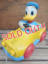 ct-131029-02 Donald Duck / Kohner Bros 70's Pull Toy