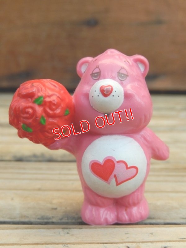 画像1: ct-120804-07 Care Bears / Kenner 80's PVC "Love a Lot Bear"