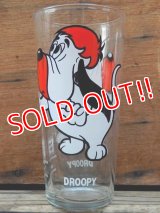 gs-131126-05 Droopy / PEPSI 1975 Collector series glass