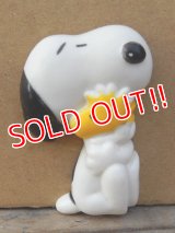 ct-131201-36 Snoopy & Woodstock / 70's Magnet "Hug"