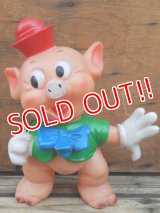 ct-131202-13 Three Little Pigs / Ledraplastic 60's Rubber doll (A)