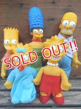 ct-131210-16 the Simpsons / Burger King 90's Plush doll set