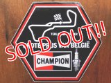 ad-1218-17 CHAMPION / Circuit Zolder Sticker