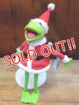 ct-131217-28 Kermit / 2001 Plush doll "Santa"