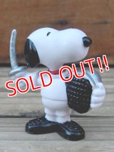 ct-131218-04 Snoopy / Schleich 80's PVC "Fencing"