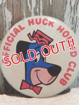 pb-110124-04 Official Huck Hound Club / 60's Pinback