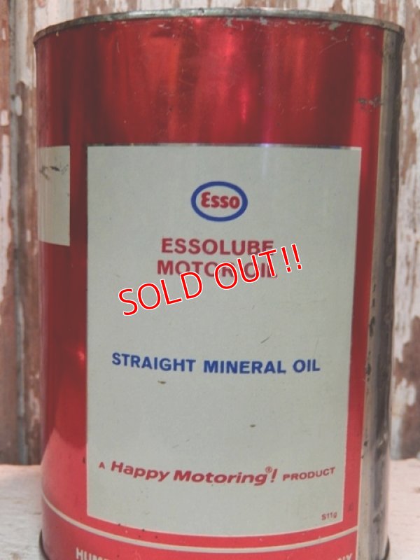 画像3: dp-140114-05 esso / essolube Motor Oil Can