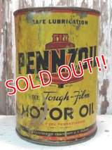 dp-140114-04 PENNZOIL / 50's-60's Motor Oil can