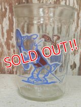 gs-140303-04 Tom & Jerry / Welch's 1991 Glass "Tennis"