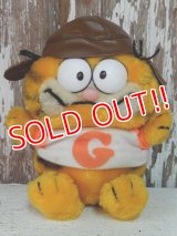 ct-140211-73 Garfield / R.DAKIN 80's Plush Doll "Pilot"