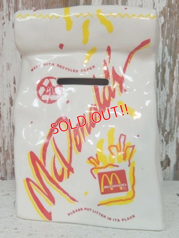 画像1: ct-140401-37 McDonald's / 90's Paper Bag Bank