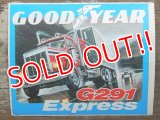 ad-140408-07 Goodyear / G291 Express Sticker