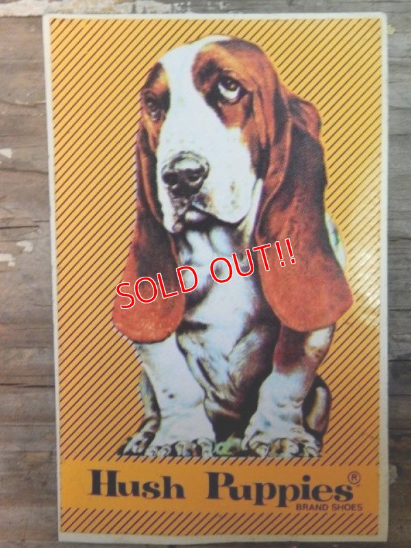 画像1: ad-140408-08 Hush Puppies / Vintage Sticker 