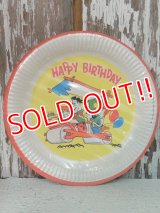 ct-140509-28 The Flintstones / 1974 Paper Plate (Dead Stock)