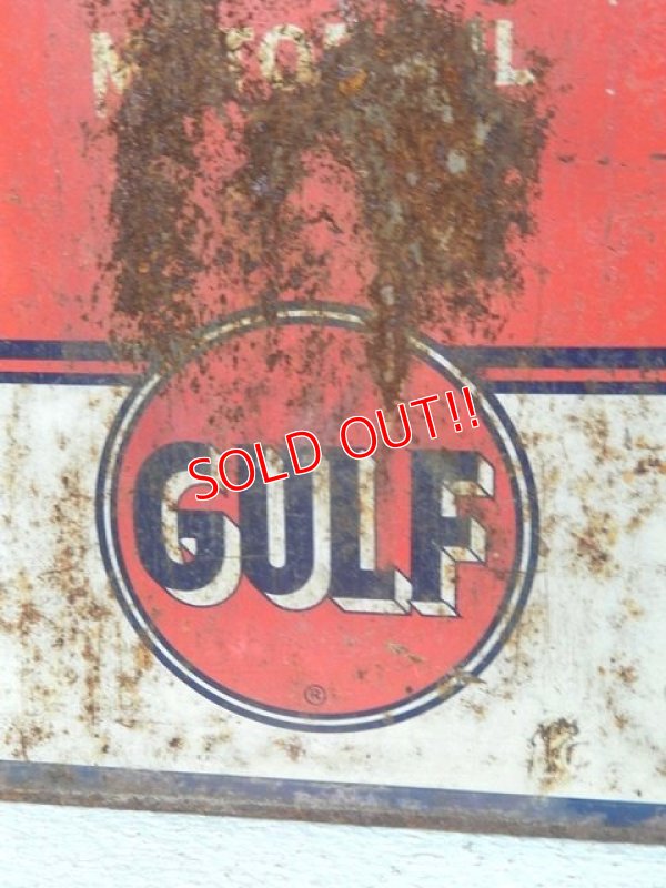 画像2: dp-140508-06 Gulf / 50'-60's Supreme Motor Oil Can