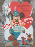 ct-140318-69 Mickey Mouse / 60's Valentine's Card